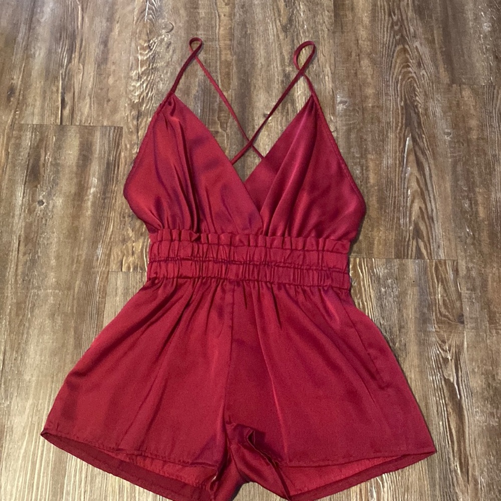 Open Back Romper